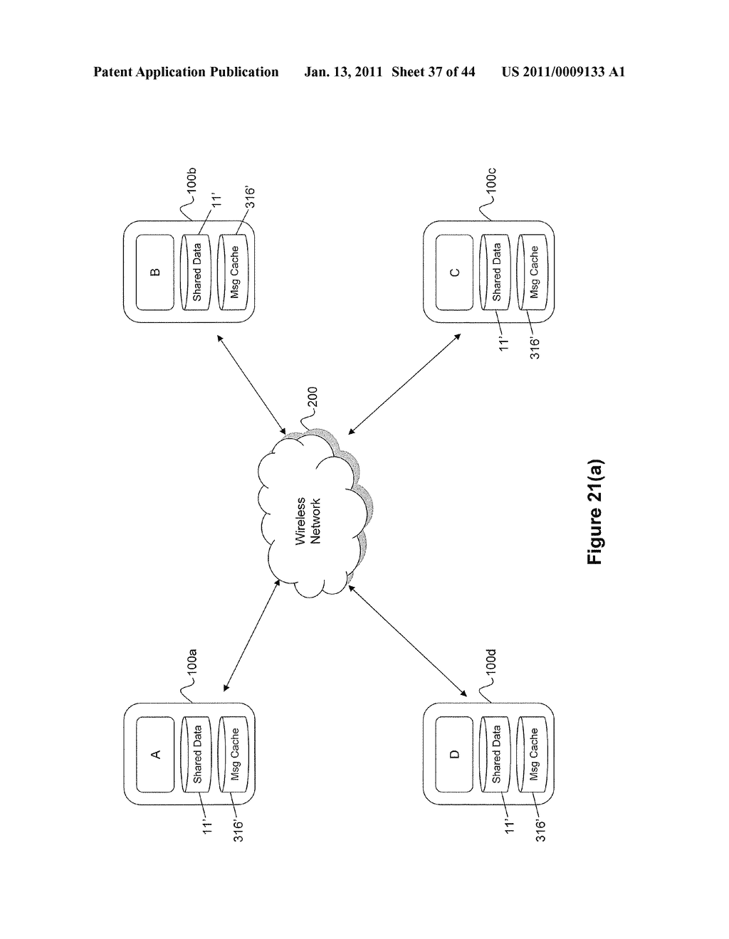 System and Method for Managing Items in a List Shared by a Group of Mobile Devices - diagram, schematic, and image 38