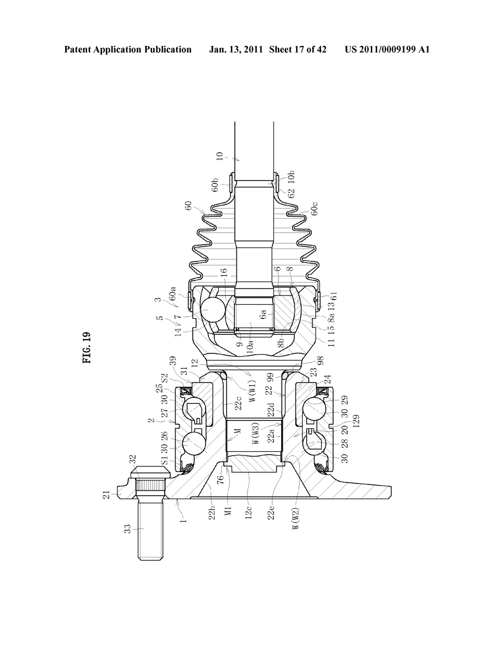 WHEEL BEARING APPARATUS AND AXLE MODULE - diagram, schematic, and image 18