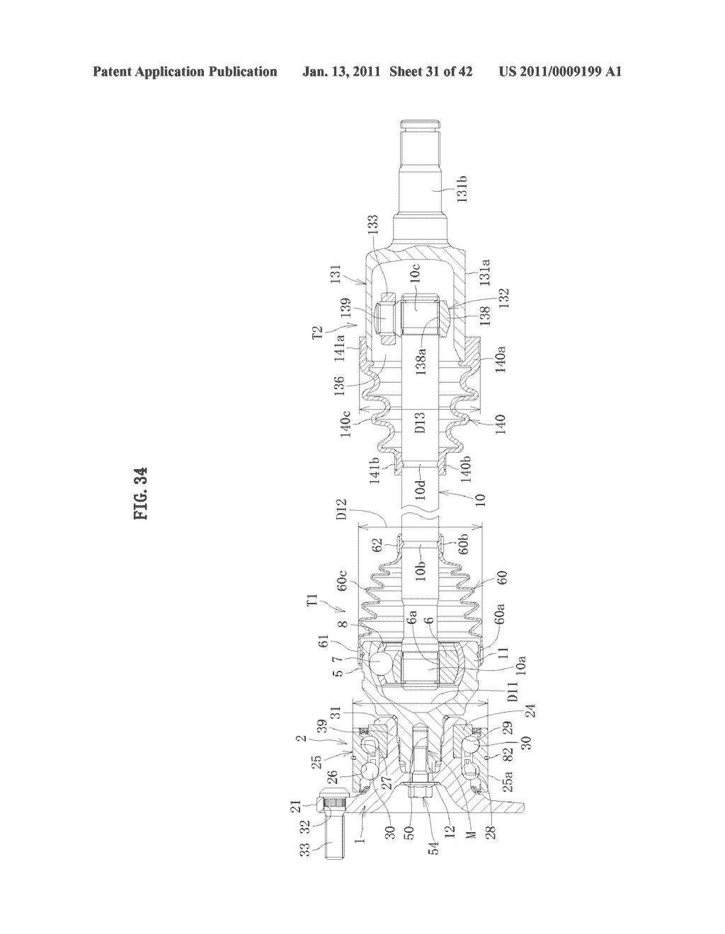 WHEEL BEARING APPARATUS AND AXLE MODULE - diagram, schematic, and image 32