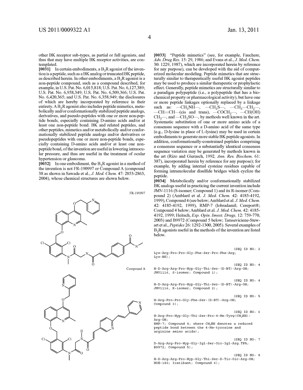 USE OF BRADYKININ AND RELATED B2R AGONISTS TO TREAT OCULAR HYPERTENSION AND GLAUCOMA - diagram, schematic, and image 10