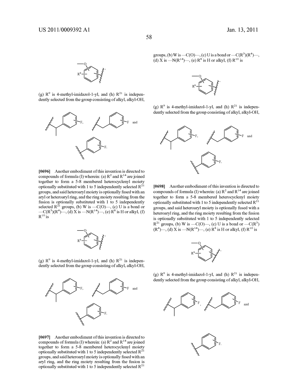 GAMMA SECRETASE MODULATORS - diagram, schematic, and image 59