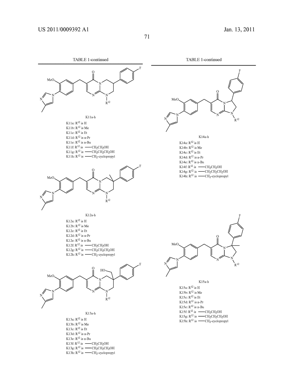 GAMMA SECRETASE MODULATORS - diagram, schematic, and image 72