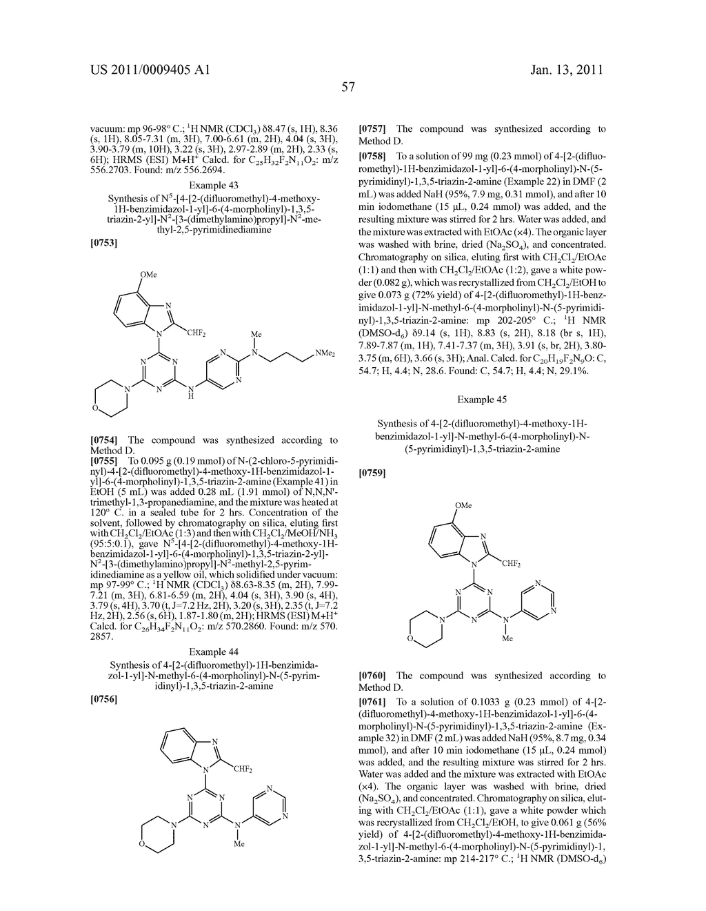 PYRIMIDINYL AND 1,3,5-TRIAZINYL BENZIMIDAZOLES AND THEIR USE IN CANCER THERAPY - diagram, schematic, and image 58