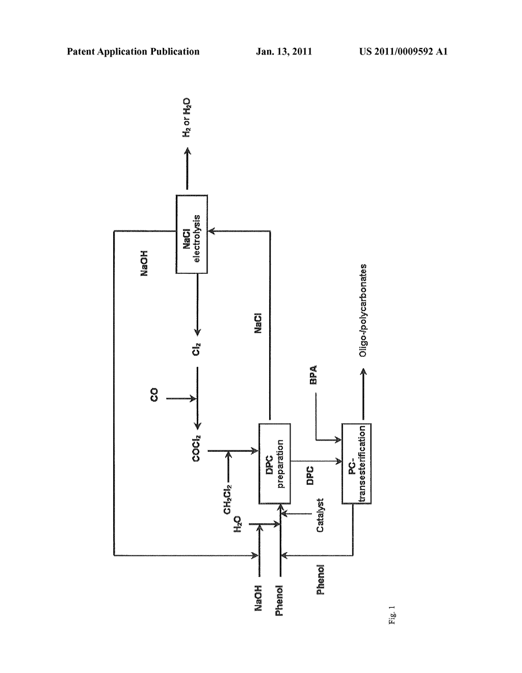 PROCESS FOR THE PREPARATION OF POLYCARBONATE - diagram, schematic, and image 02