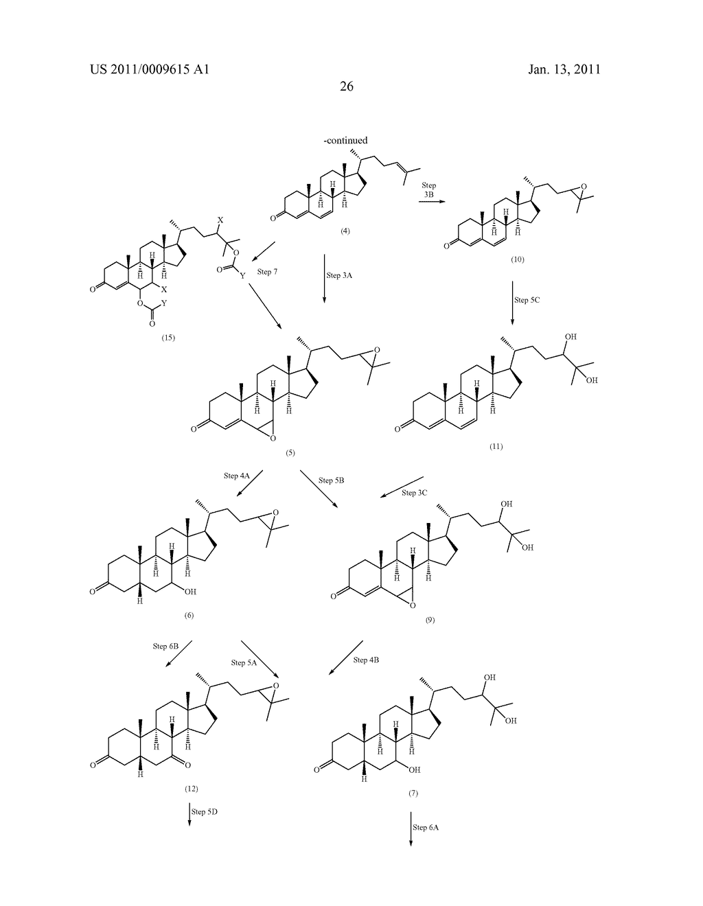 METHOD FOR PRODUCING A STEROID COMPOUND - diagram, schematic, and image 27