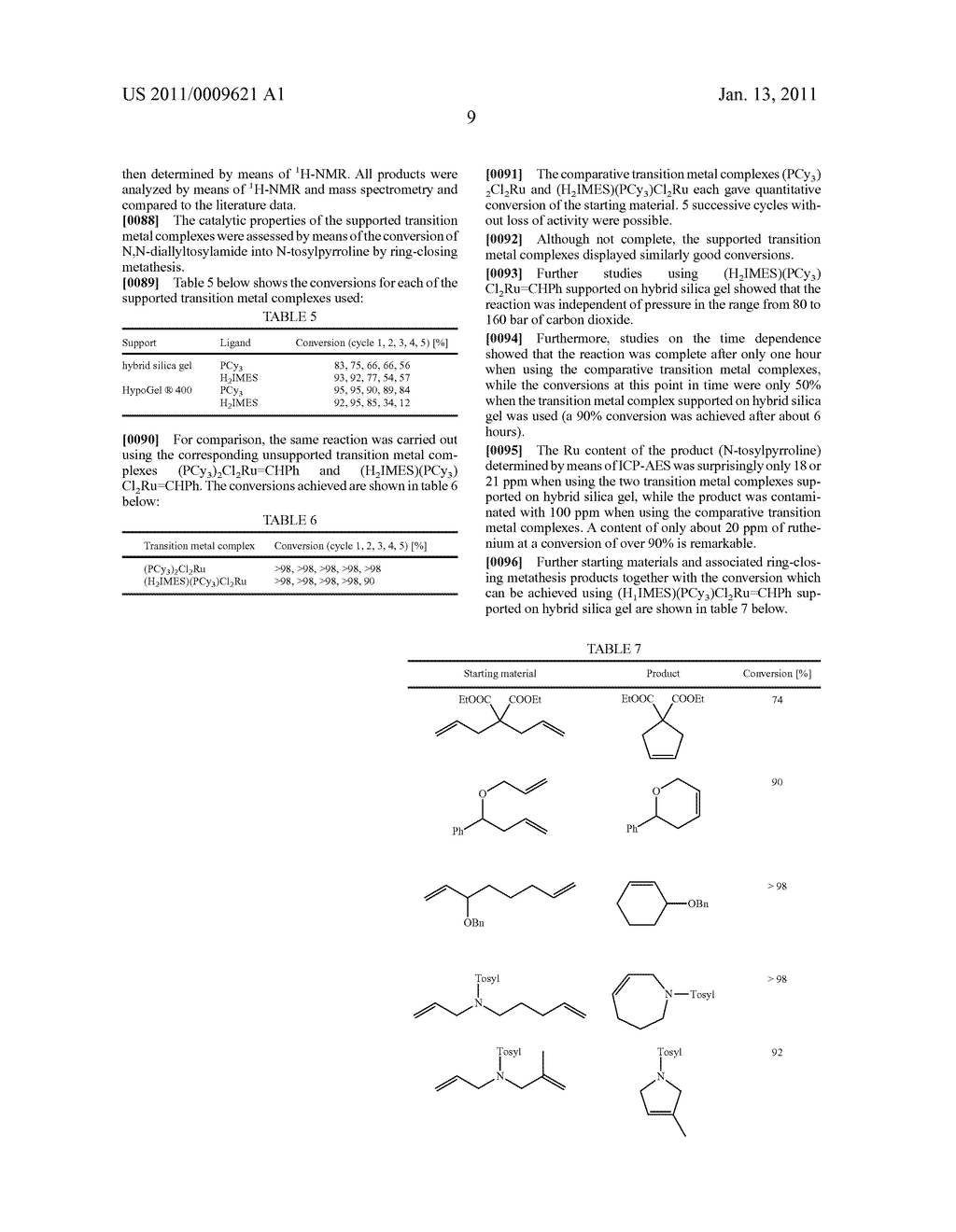 SUPPORTED TRANSITION METAL COMPLEX AND USE THEREOF IN CATALYSIS - diagram, schematic, and image 10