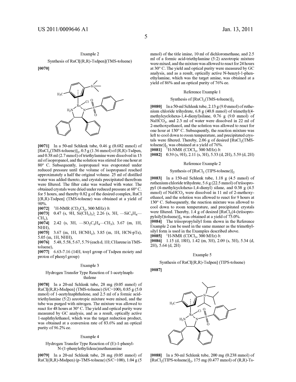 RUTHENIUM-DIAMINE COMPLEX AND METHODS FOR PRODUCING OPTICALLY ACTIVE COMPOUNDS - diagram, schematic, and image 06