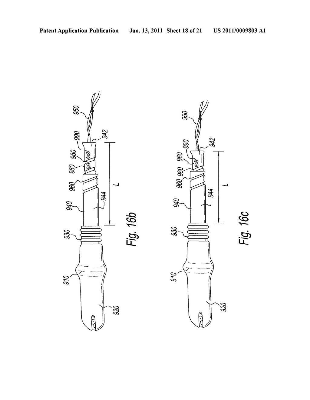 TAMPON ASSEMBLY PROVIDING PROPER BODILY PLACEMENT OF A PLEDGET - diagram, schematic, and image 19