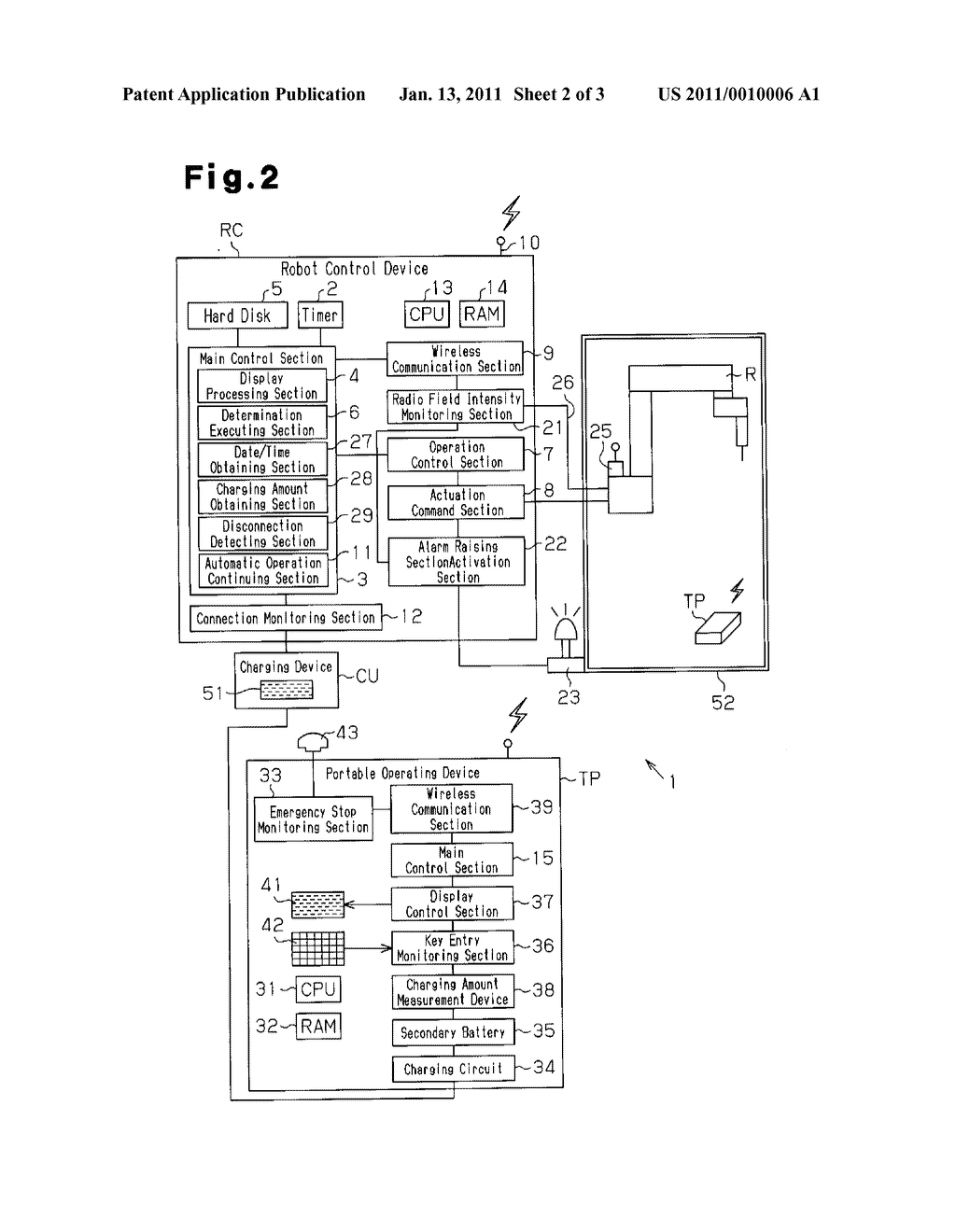 ROBOT CONTROL SYSTEM - diagram, schematic, and image 03