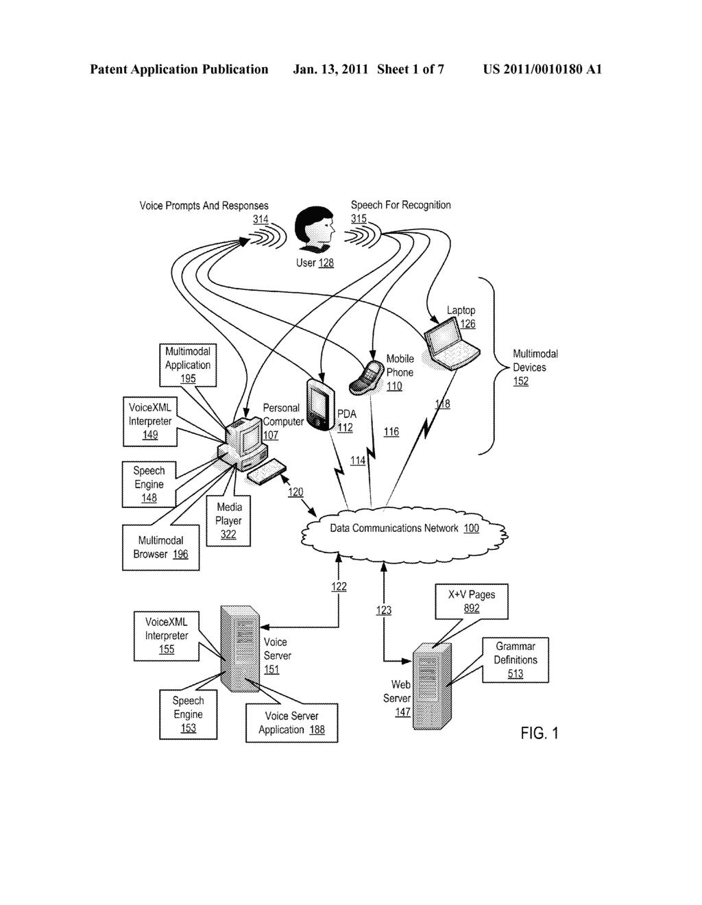 Speech Enabled Media Sharing In A Multimodal Application - diagram, schematic, and image 02