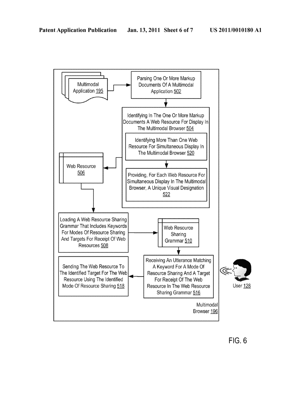 Speech Enabled Media Sharing In A Multimodal Application - diagram, schematic, and image 07