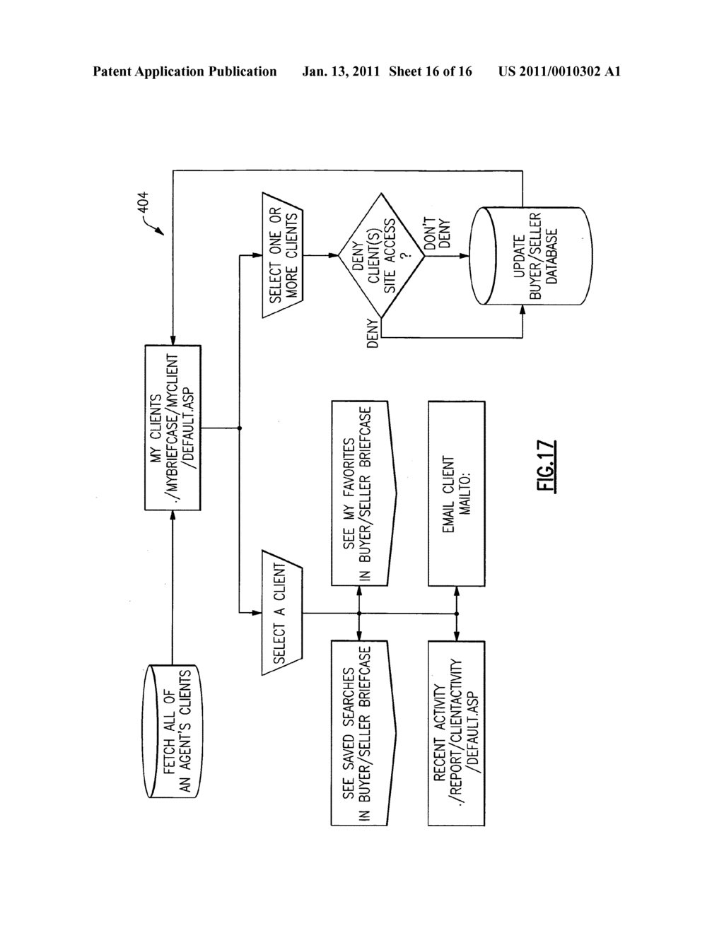 Real estate information exchange process and system - diagram, schematic, and image 17