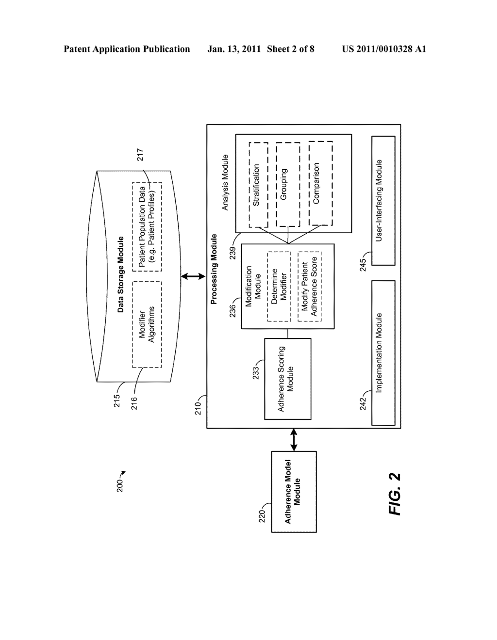 Modifying a Patient Adherence Score - diagram, schematic, and image 03