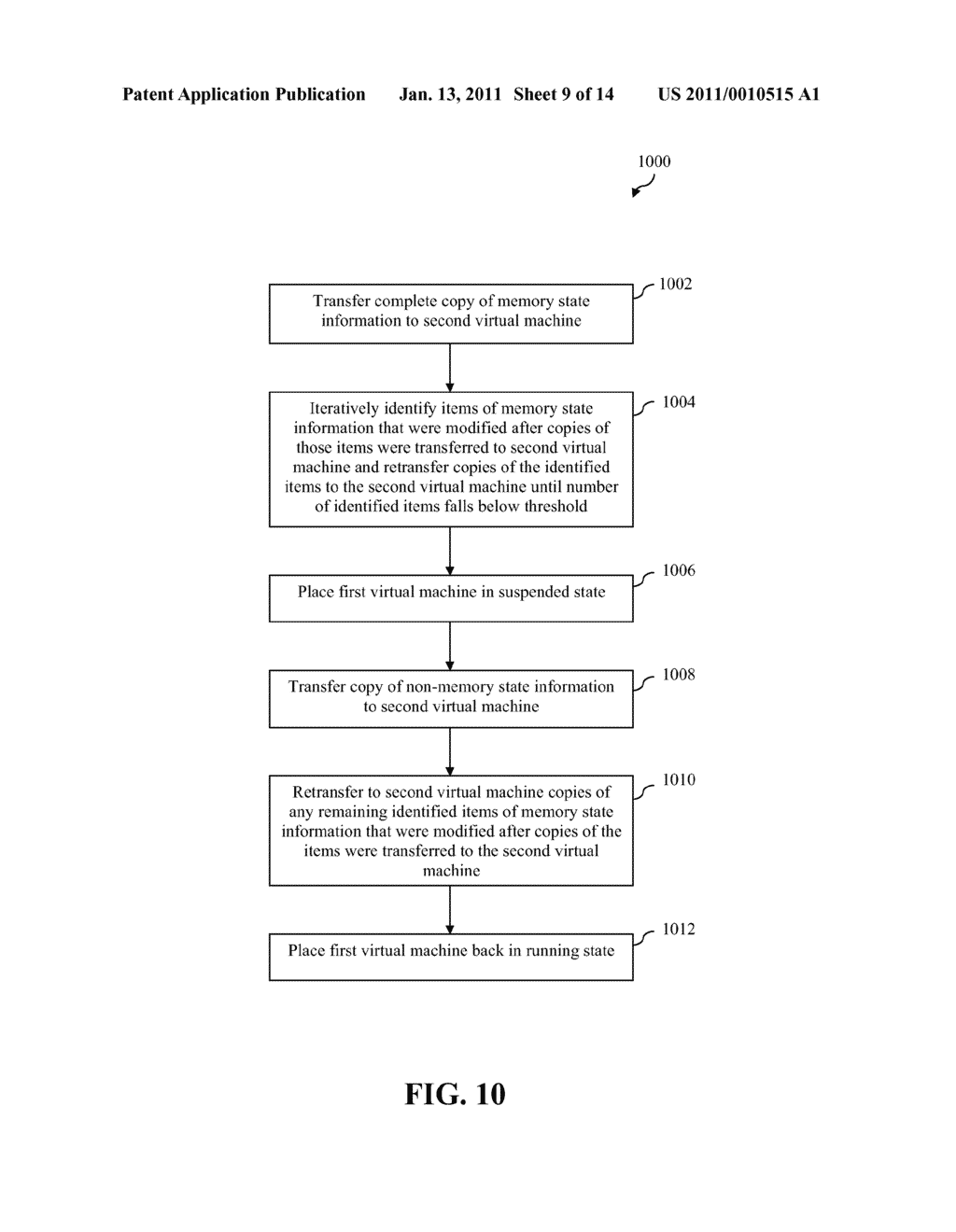 BACKUP OF VIRTUAL MACHINES USING CLONED VIRTUAL MACHINES - diagram, schematic, and image 10