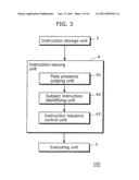 INSTRUCTION EXECUTION CONTROL METHOD, INSTRUCTION FORMAT, AND PROCESSOR diagram and image