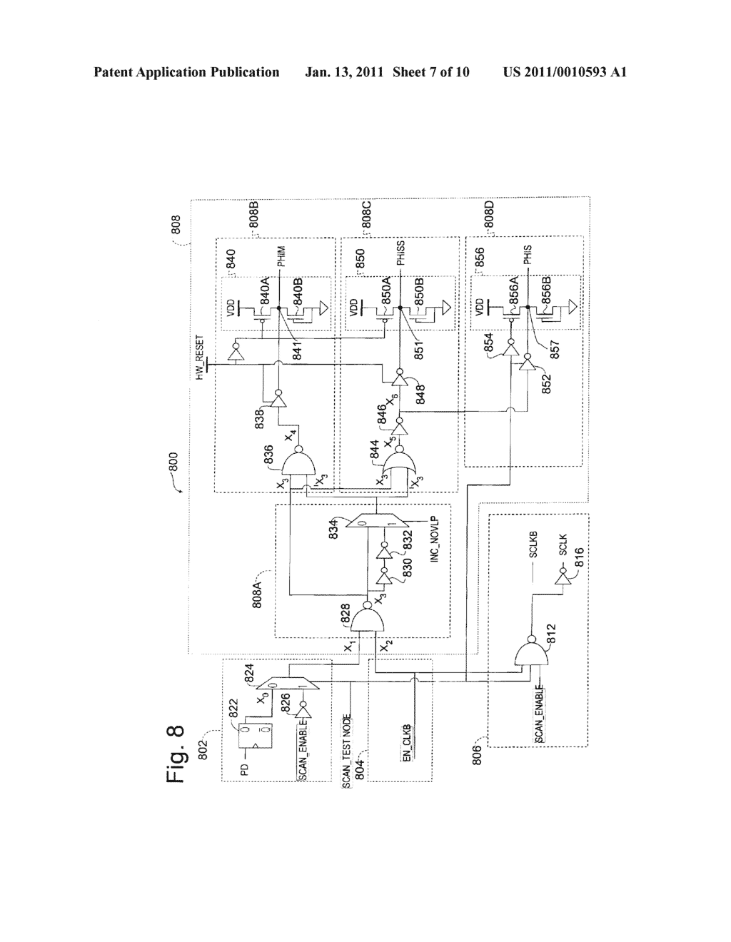 SCAN ARCHITECTURE FOR FULL CUSTOM BLOCKS - diagram, schematic, and image 08