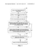 System for speeding up web site use using task workflow templates for filtration and extraction diagram and image