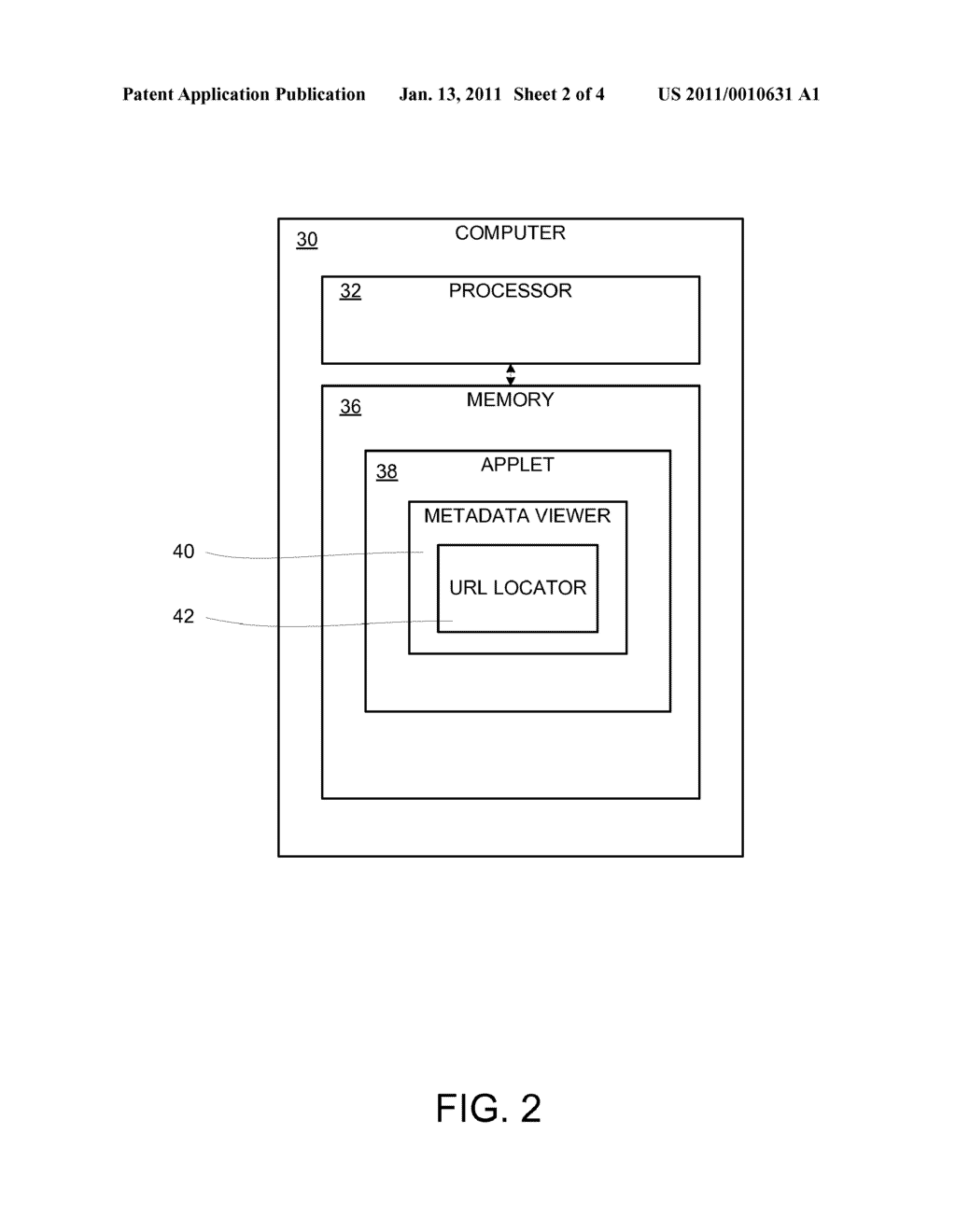 SYSTEM AND METHOD OF STORING AND RETRIEVING ASSOCIATED INFORMATION WITH A DIGITAL IMAGE - diagram, schematic, and image 03