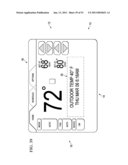 DISPLAY APPARATUS AND METHOD HAVING PARAMETER DISPLAY TOGGLE CAPABILITY FOR AN ENVIRONMENTAL CONTROL SYSTEM diagram and image