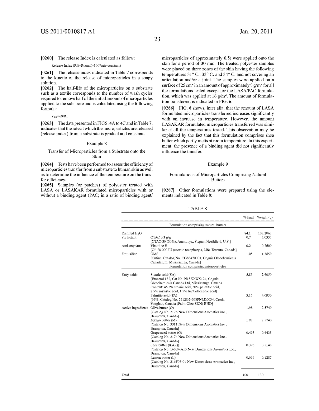 Articles of Manufacture Releasing an Active Ingredient - diagram, schematic, and image 40