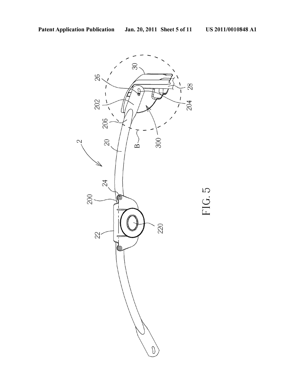 HANDRAIL STRUCTURE ADAPTED TO CRIB - diagram, schematic, and image 06