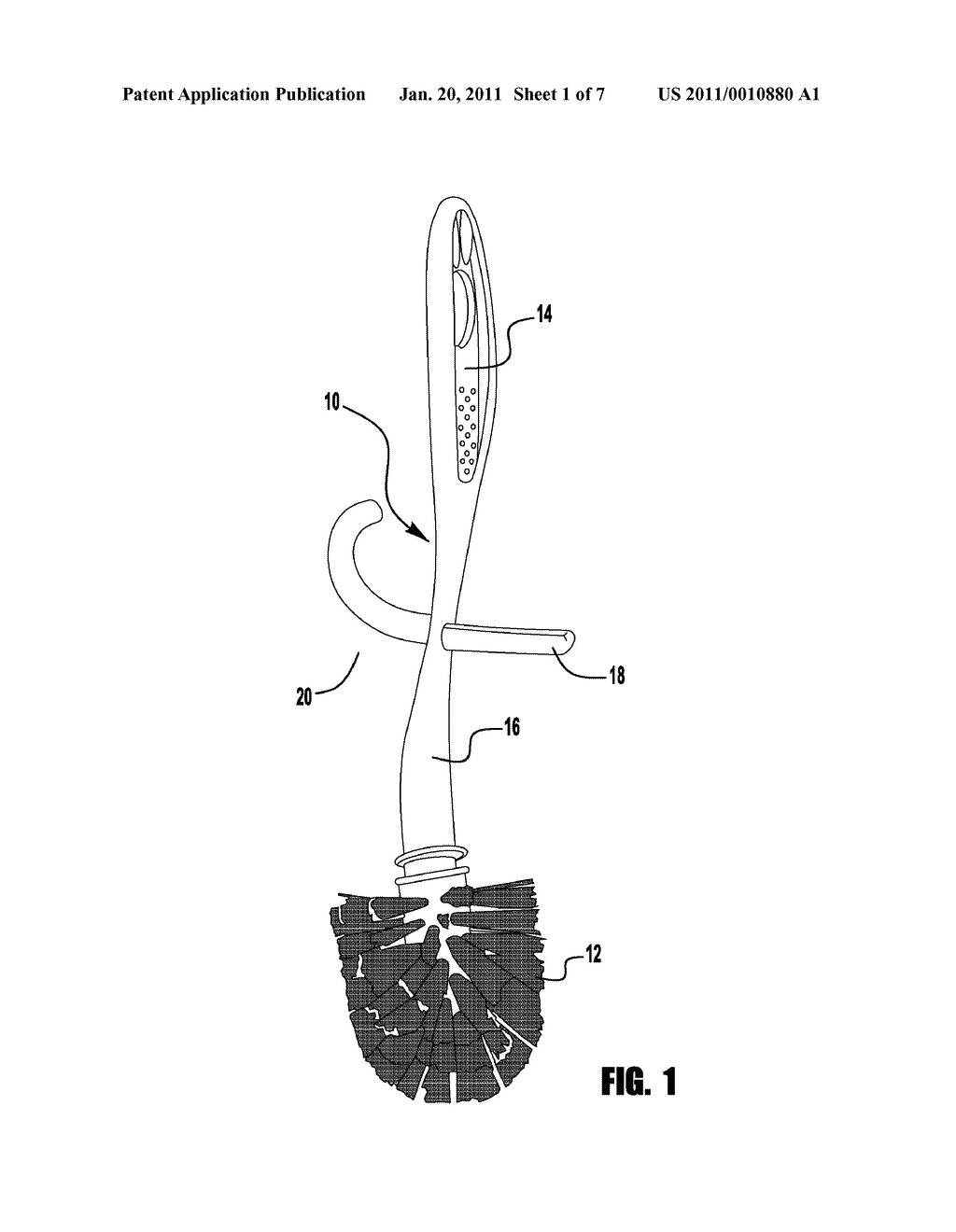 TOILET BRUSH WITH LIFTING ARMS - diagram, schematic, and image 02