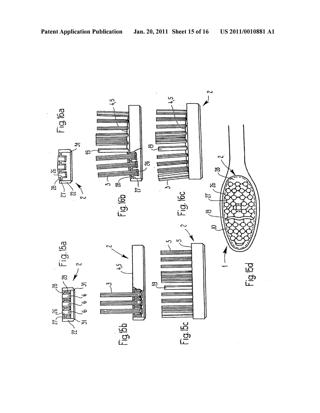 Toothbrush and process for producing the same - diagram, schematic, and image 16