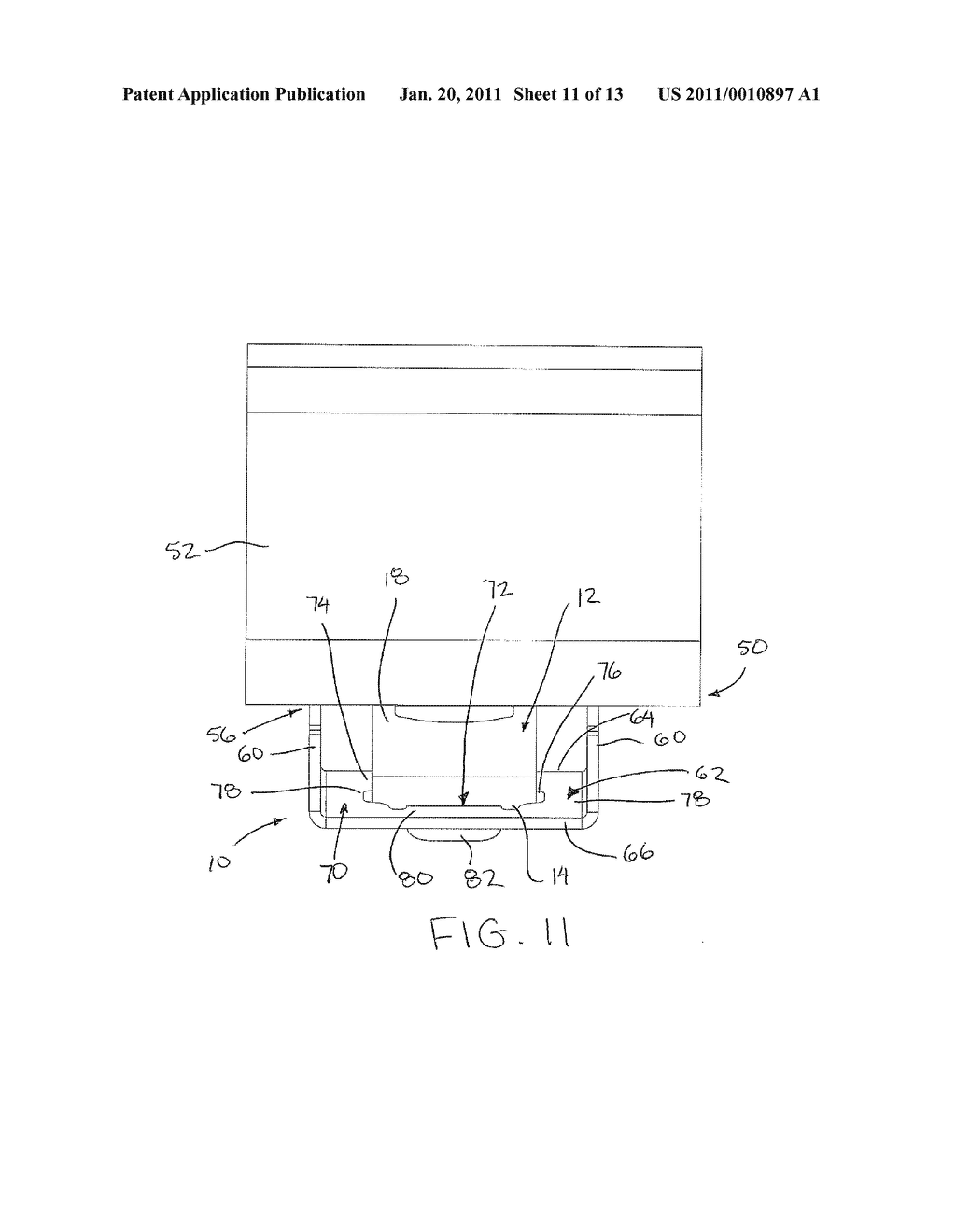 Strap Hook Retainer - diagram, schematic, and image 12