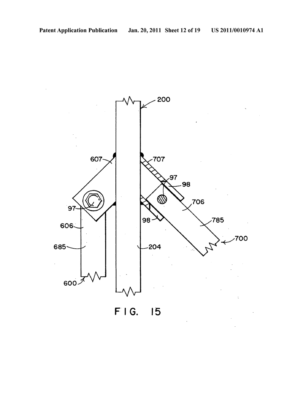 Multipurpose sign bases for supporting temporary roadway safety signs and the like - diagram, schematic, and image 13