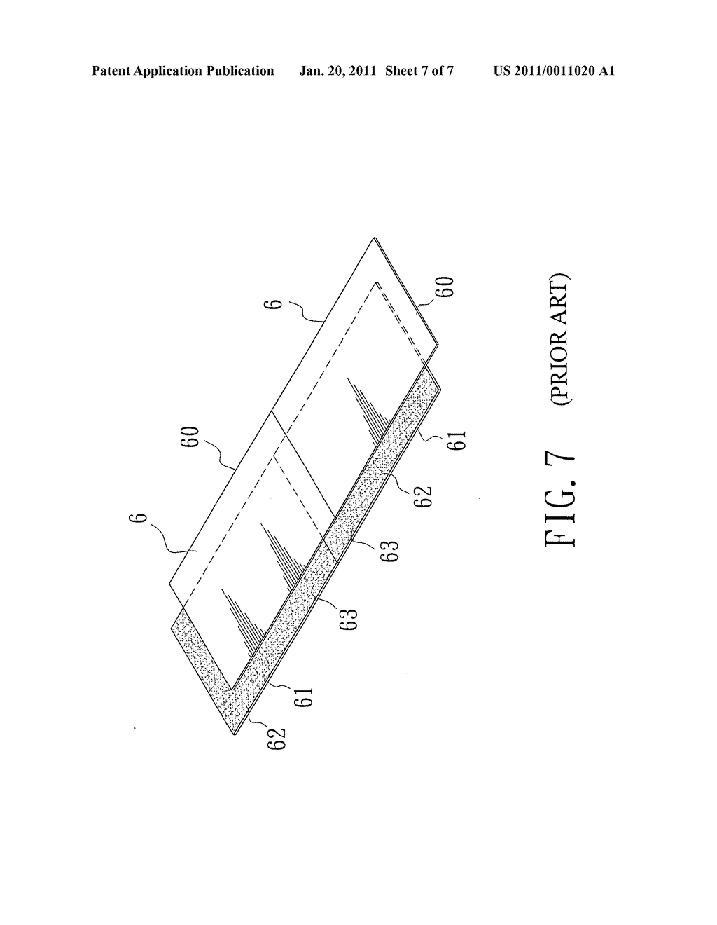 Interlocking type plastic tile structure - diagram, schematic, and image 08