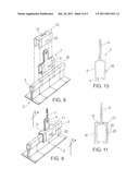 SECURE LOCKING ATTACHMENT DEVICE USEFUL WITH SUSPENDED CEILING SYSTEMS diagram and image