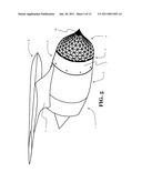 Jet engine air intake guard diagram and image