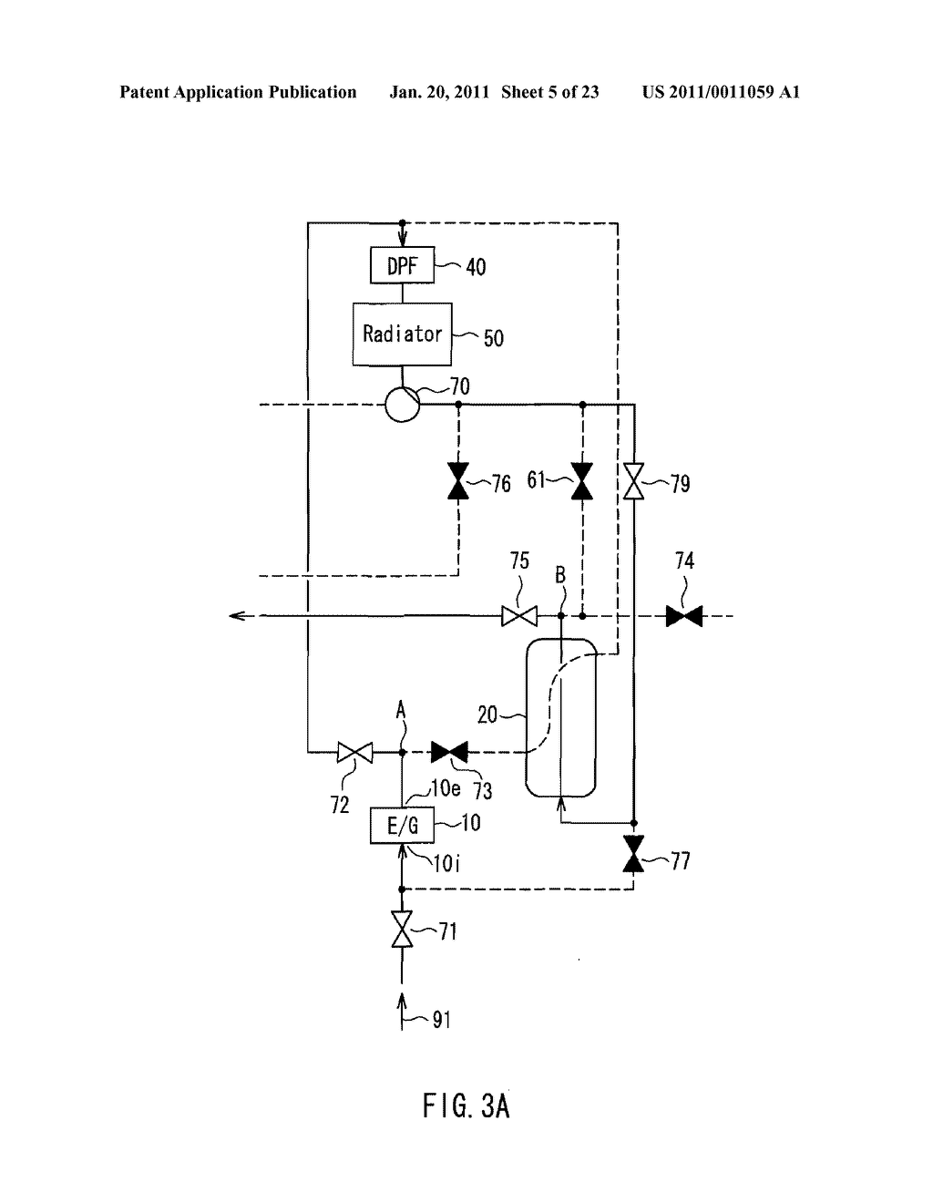 EXHAUST GAS TREATING APPARATUS AND TREATING METHOD - diagram, schematic, and image 06