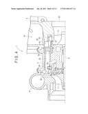 HYDRAULIC SERVO-DRIVE DEVICE AND VARIABLE TURBO-SUPERCHARGER USING THE SAME diagram and image