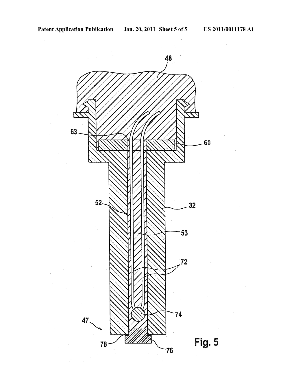 SENSOR ARRANGEMENT FOR DETERMINING A TANK FILL LEVEL, AND METHOD FOR PRODUCING IT - diagram, schematic, and image 06