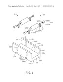 POSITIONING ASSEMBLY FOR LENS TRIMMER BLADES diagram and image