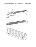 Electronic fingerboard for stringed instrument diagram and image