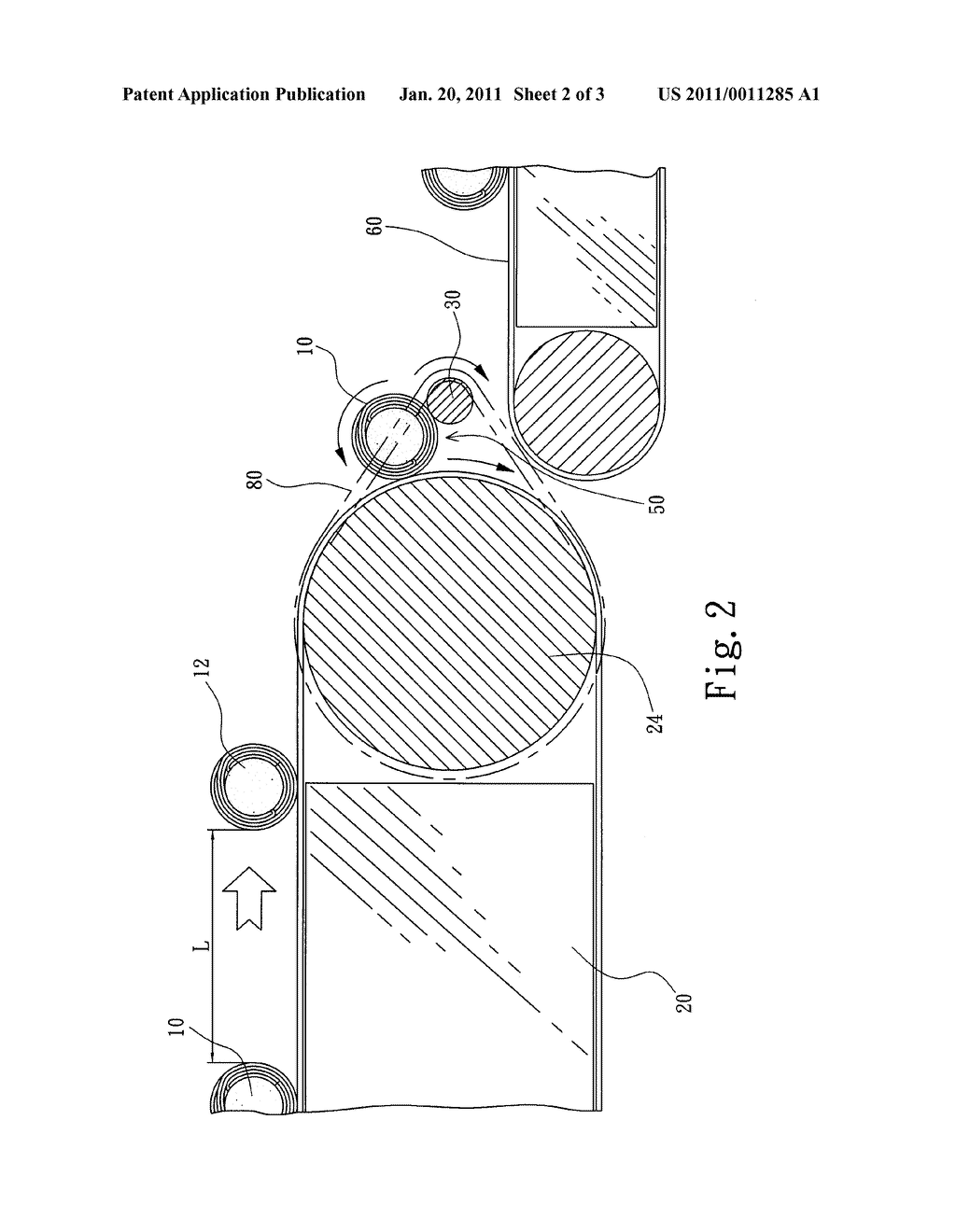 APPARATUS FOR IMPROVING SURFACE SMOOTHNESS AND INTERNAL FIRMNESS OF CYLINDRICAL FOOD PRODUCTS - diagram, schematic, and image 03