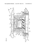 Railcar constant contact side bearing assembly diagram and image