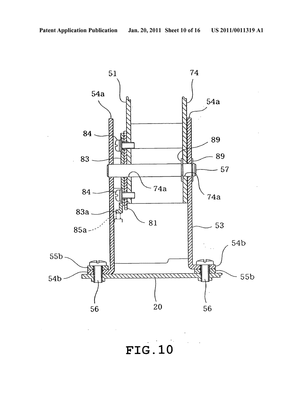 Spool holder and sewing machine provided therewith - diagram, schematic, and image 11