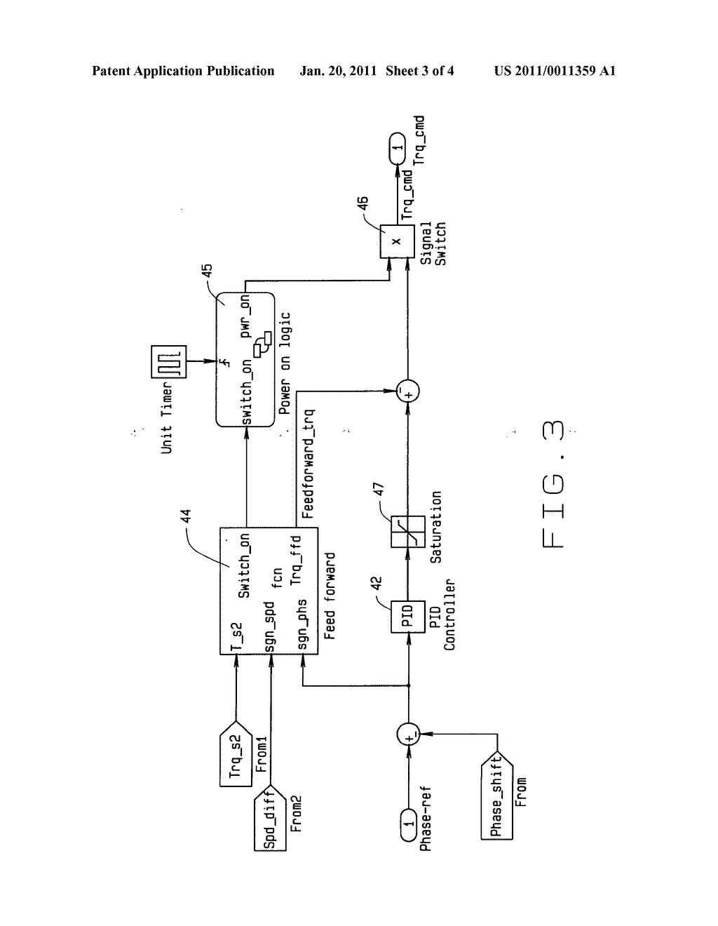 CONTROL STRUCTURE FOR ELECTRO-MECHANICAL CAMSHAFT PHASE SHIFTING DEVICE - diagram, schematic, and image 04