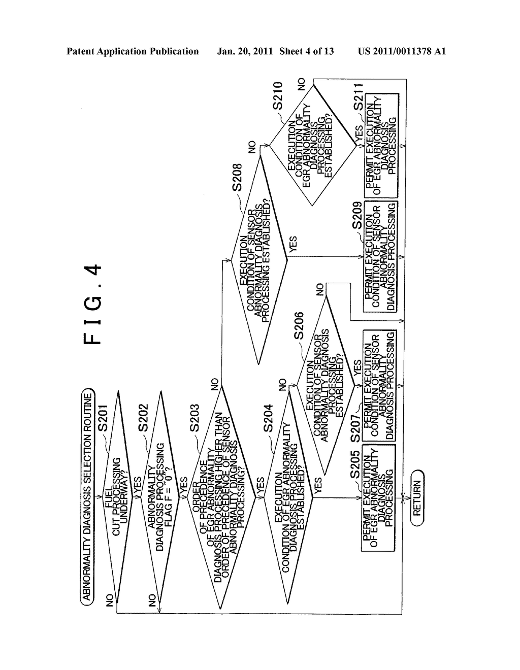 ABNORMALITY DIAGNOSIS APPARATUS FOR EXHAUST GAS RECIRCULATION APPARATUS AND ABNORMALITY DIAGNOSIS METHOD FOR EXHAUST GAS RECIRCULATION APPARATUS - diagram, schematic, and image 05