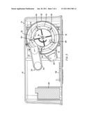 BOTTOM FEED MAGAZINE OF PAINTBALL GUN diagram and image