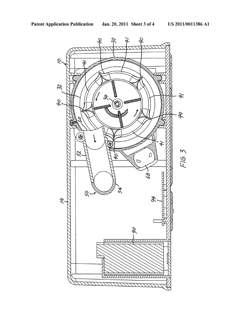 BOTTOM FEED MAGAZINE OF PAINTBALL GUN - diagram, schematic, and image 04