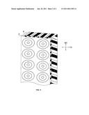 CONTINUOUS LAMINATION OF POLYMETHYLEMETHACRYLATE (PMMA) FILM IN THE MANUFACTURE OF A FRESNEL LENS diagram and image