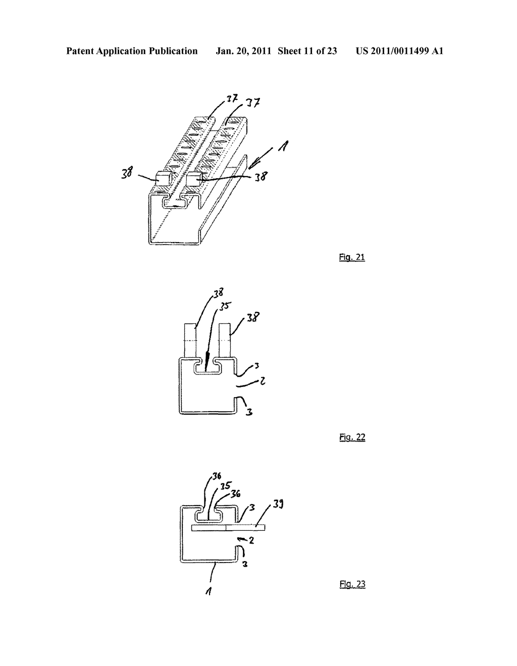 METHOD AND DEVICE FOR HARDENING PROFILES - diagram, schematic, and image 12