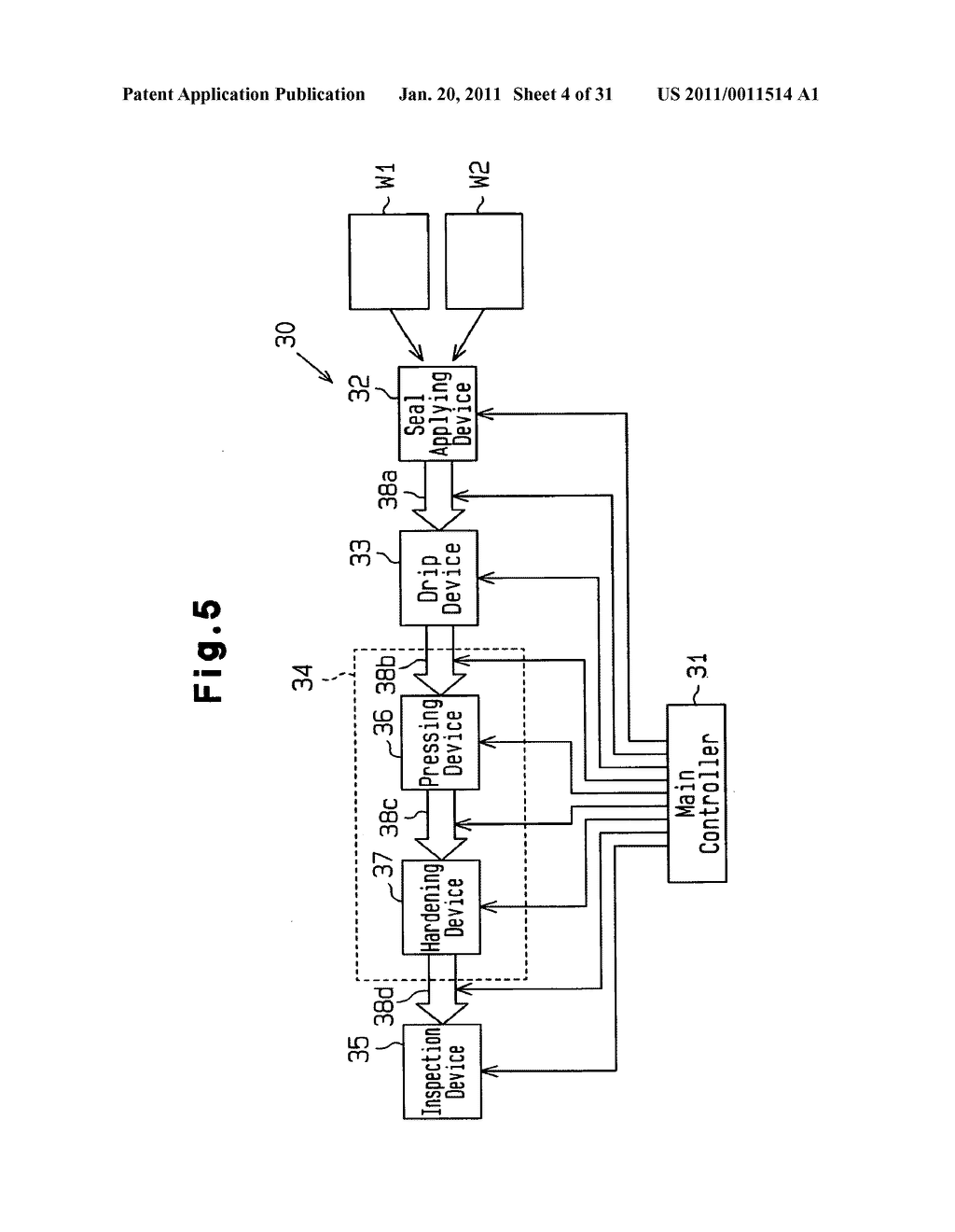 APPARATUS FOR MANUFACTURING BONDED SUBSTRATE - diagram, schematic, and image 05