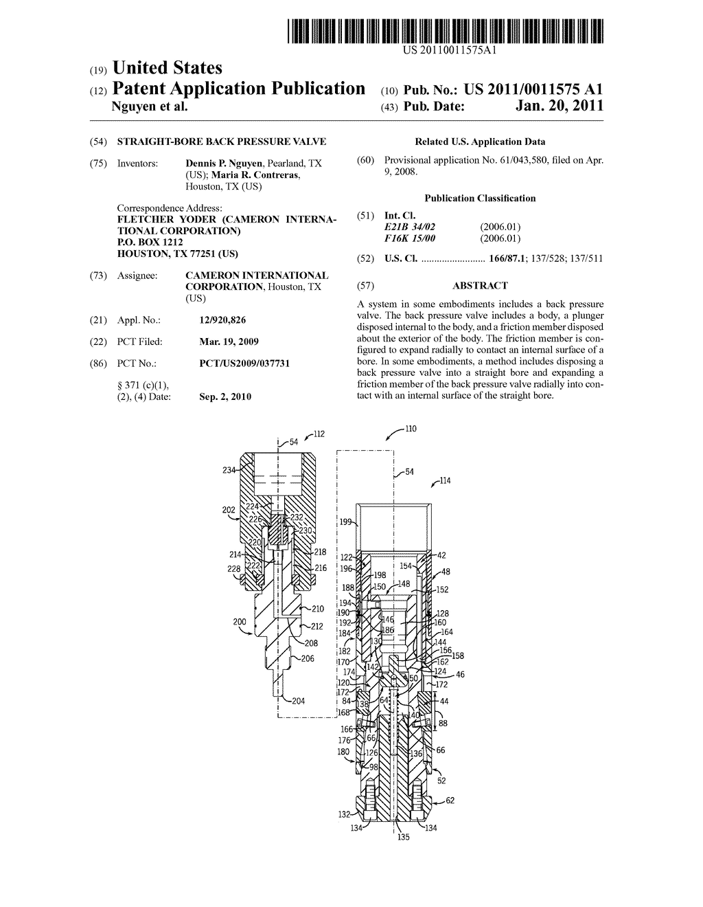 STRAIGHT-BORE BACK PRESSURE VALVE - diagram, schematic, and image 01