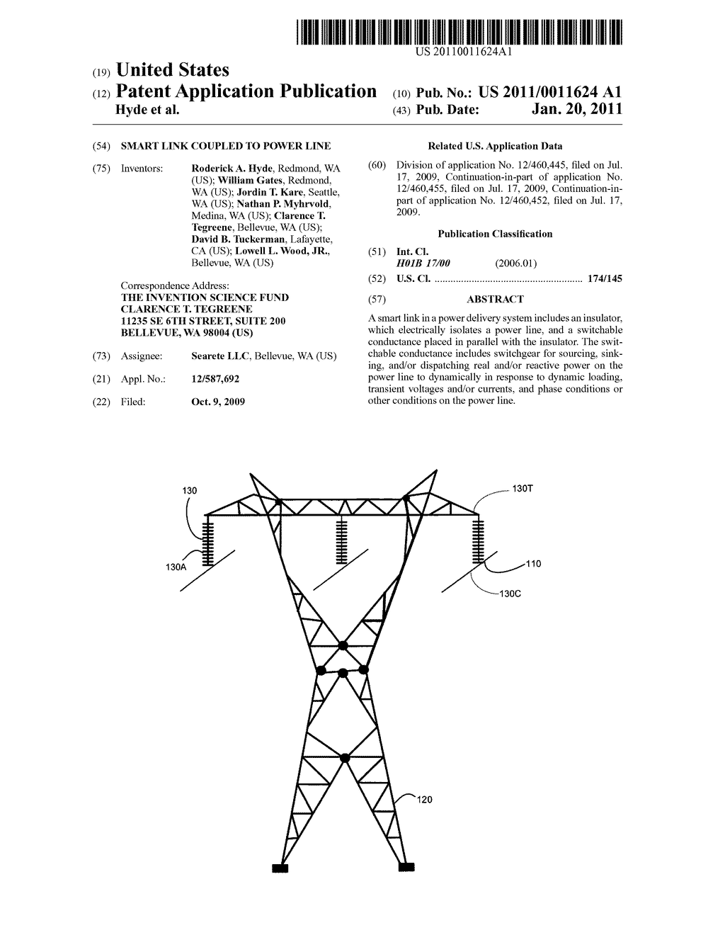 Smart link coupled to power line - diagram, schematic, and image 01