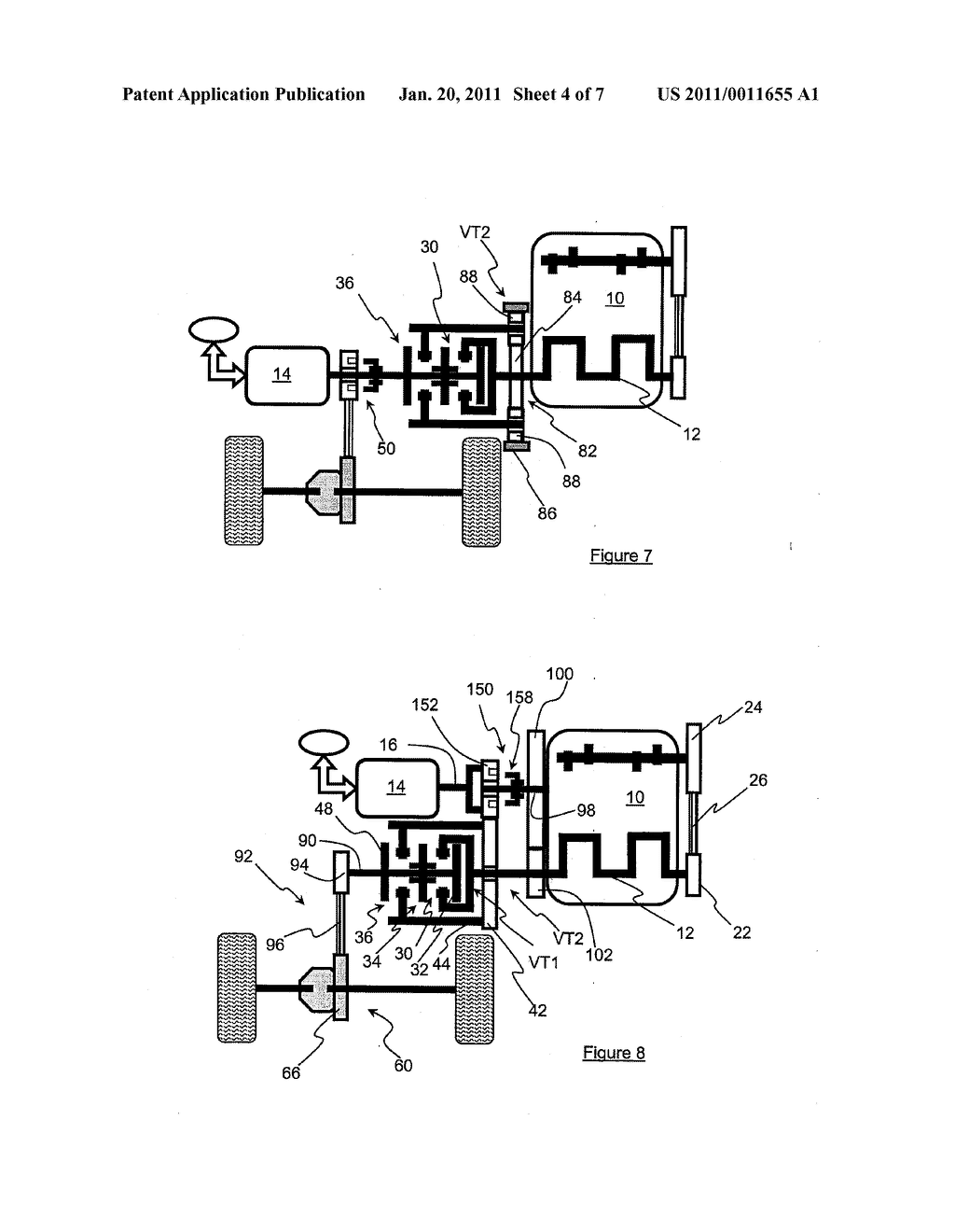 TRAVEL SYSTEM FOR A HYBRID TYPE MOTOR VEHICLE AND METHOD FOR DRIVING SAME - diagram, schematic, and image 05
